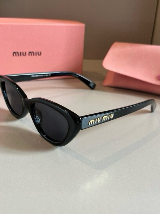 ? Miu Miu Slim Frame Sunglasses | Petite Face Friendly main image 6